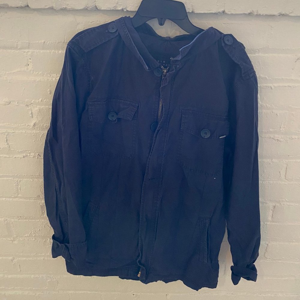 Quicksilver Men's Casual Jacket - Removable Hood